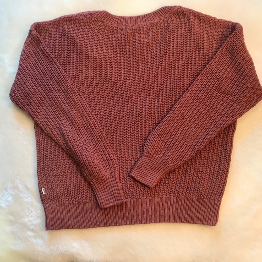 Last🍁Pink Victoria’s Secret BOYFRIEND V-NECK S… - Picture 4 of 4